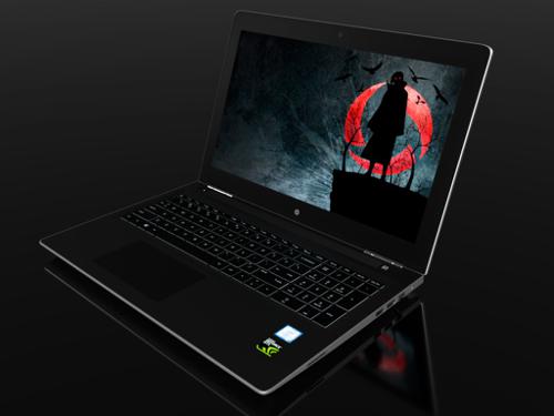 HP Pavilion Laptop 3D Model preview image